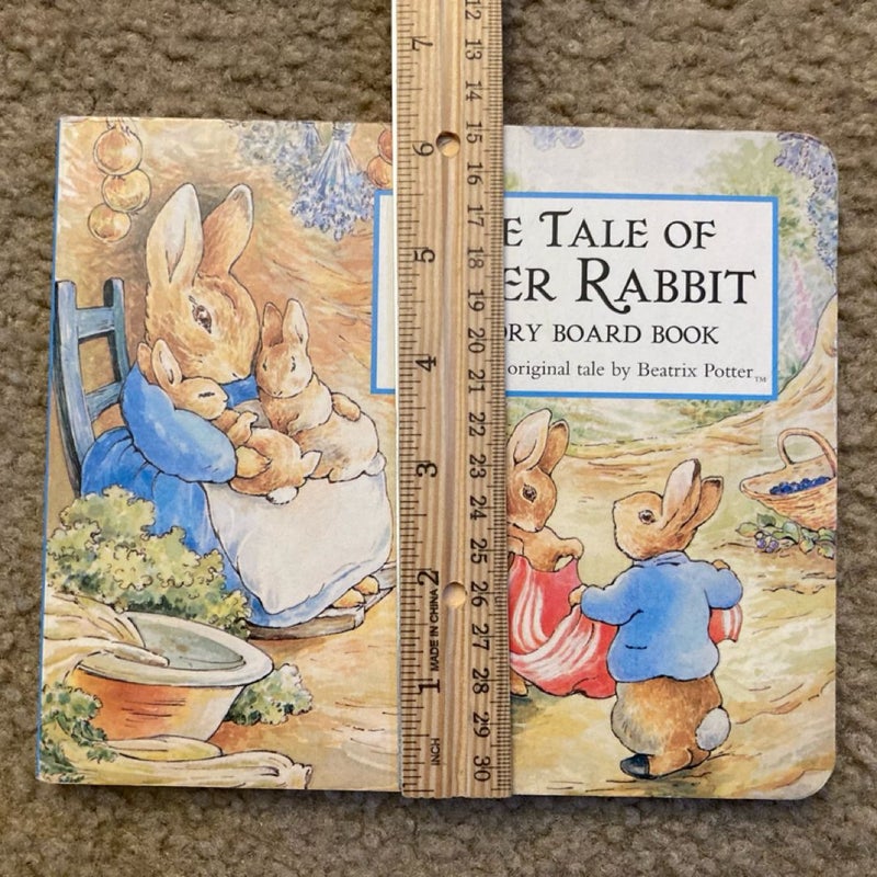 The Tale of Peter Rabbit Story Board Book, First Edition 1998