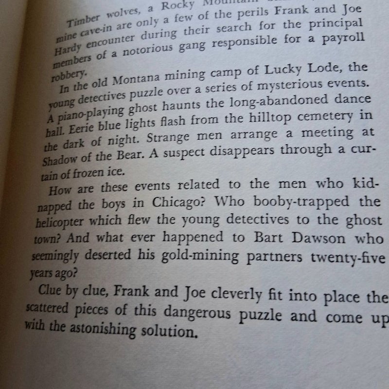 The Hardy Boys Hunting for Hidden Gold