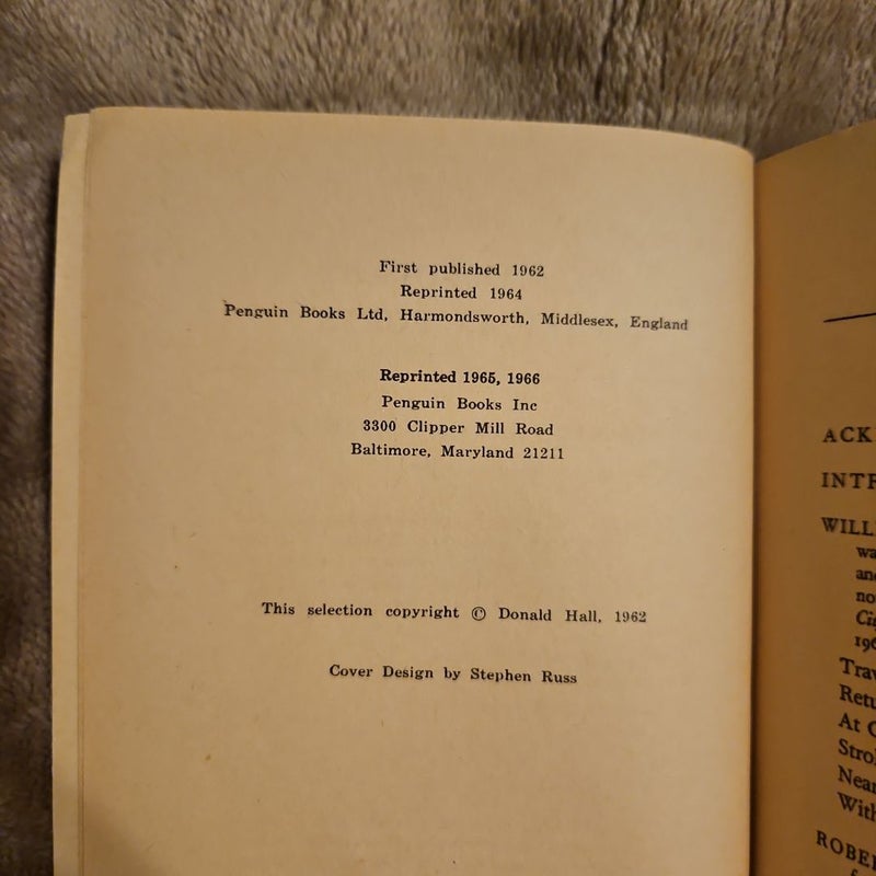 Contemporary American Poetry (1966)