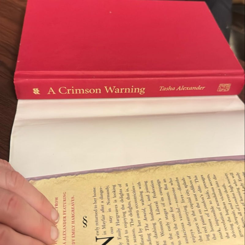 A Crimson Warning