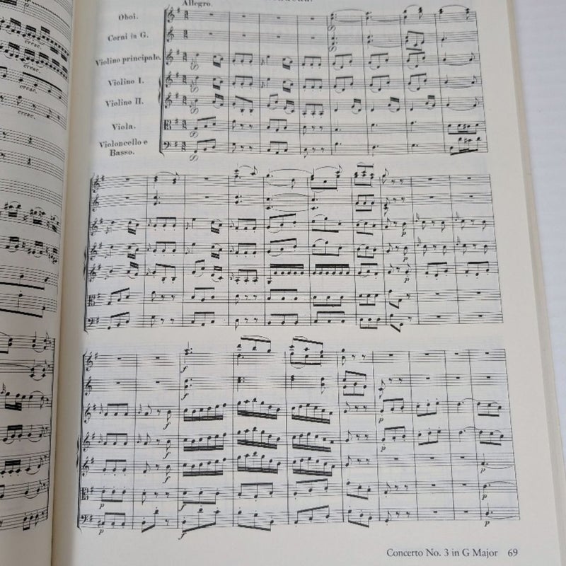The Violin Concerti and the Sinfonia Concertante, K. 364, in Full Score