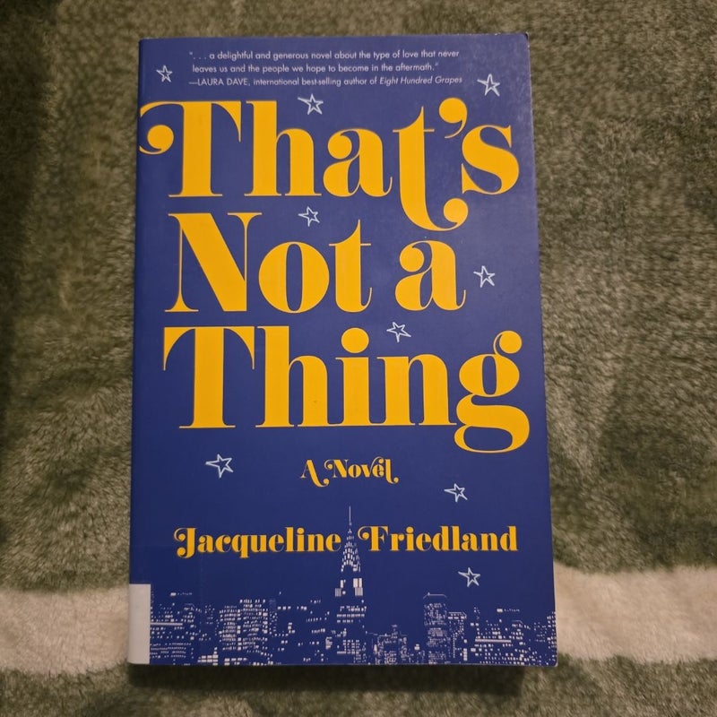 That's Not a Thing