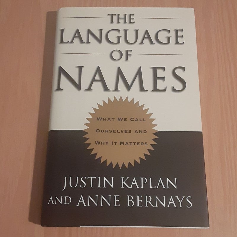 The Language of Names