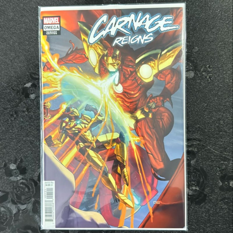 Carnage Reigns Omega Variant Edition Marvel Comics