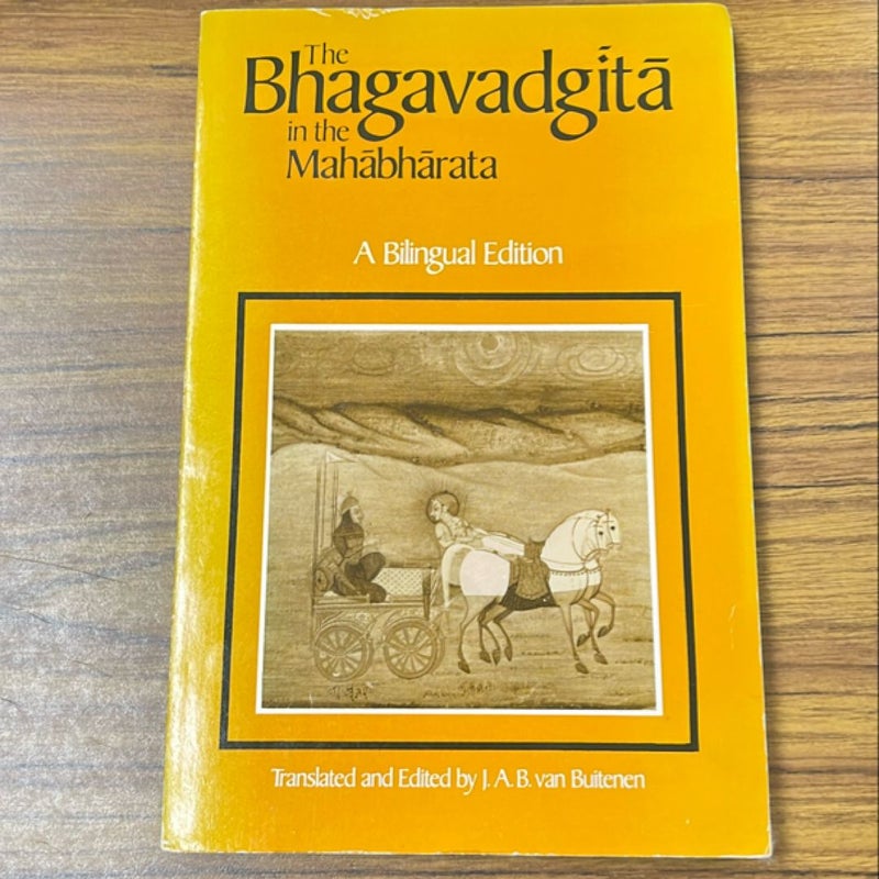 The Bhagavadgita in the Mahabharata 