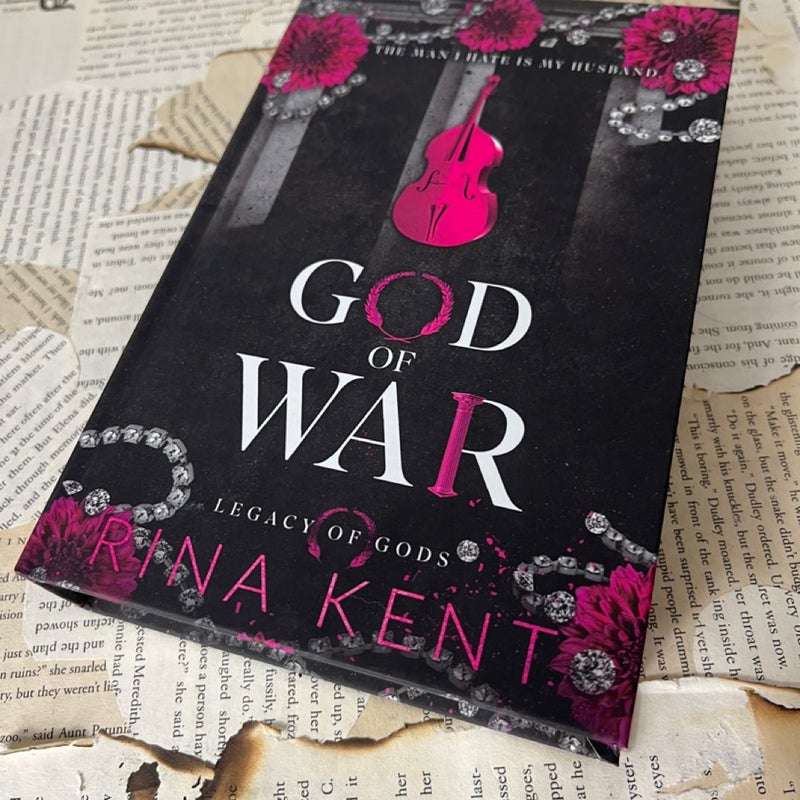 God of war by rina Kent indie oop discreet special edition signed bookplate