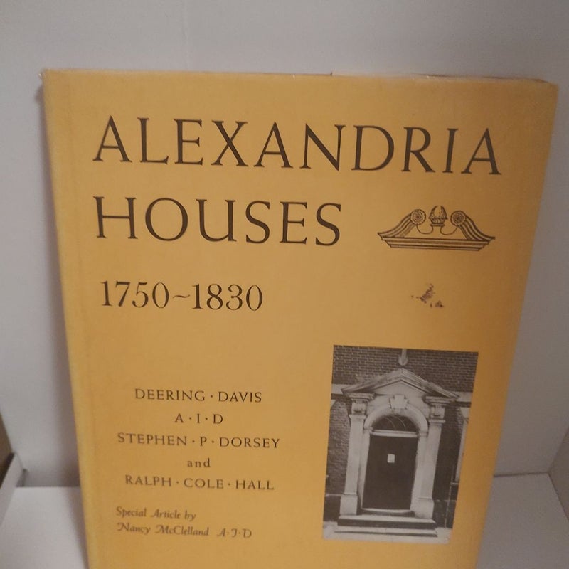 Alexandria Houses 1750-1830