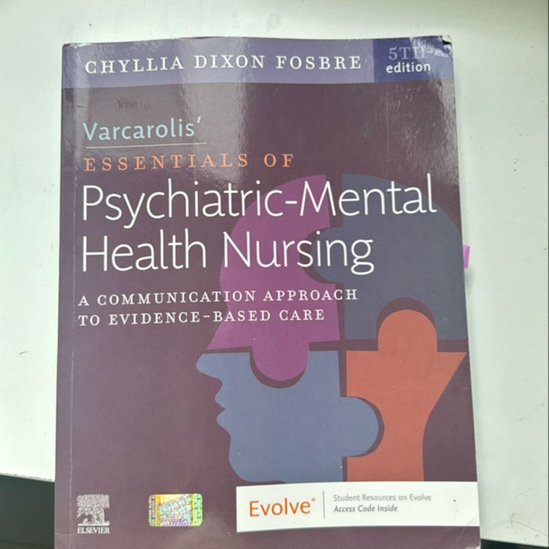 Varcarolis' Essentials of Psychiatric Mental Health Nursing