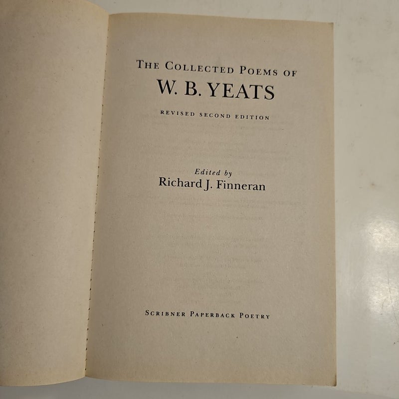 The Collected Poems of W. B. Yeats