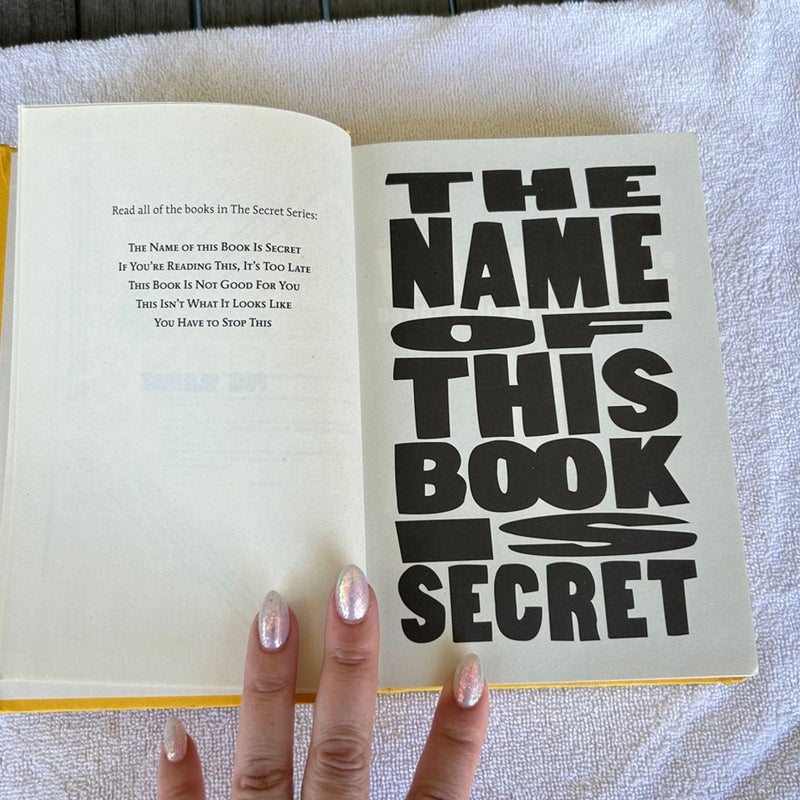 The Name of this Book is a Secret