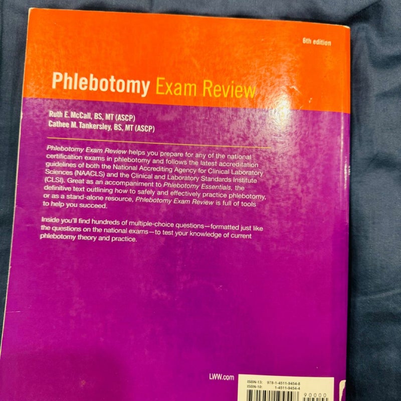 Phlebotomy Exam Review