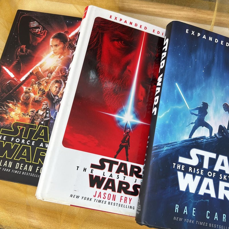 HARDCOVER COLLECTION: new Star Wars trilogy novelizations