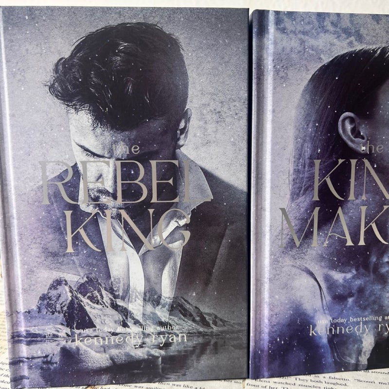 Eternal Embers- King Makers by Kennedy Ryan hardback set- signed