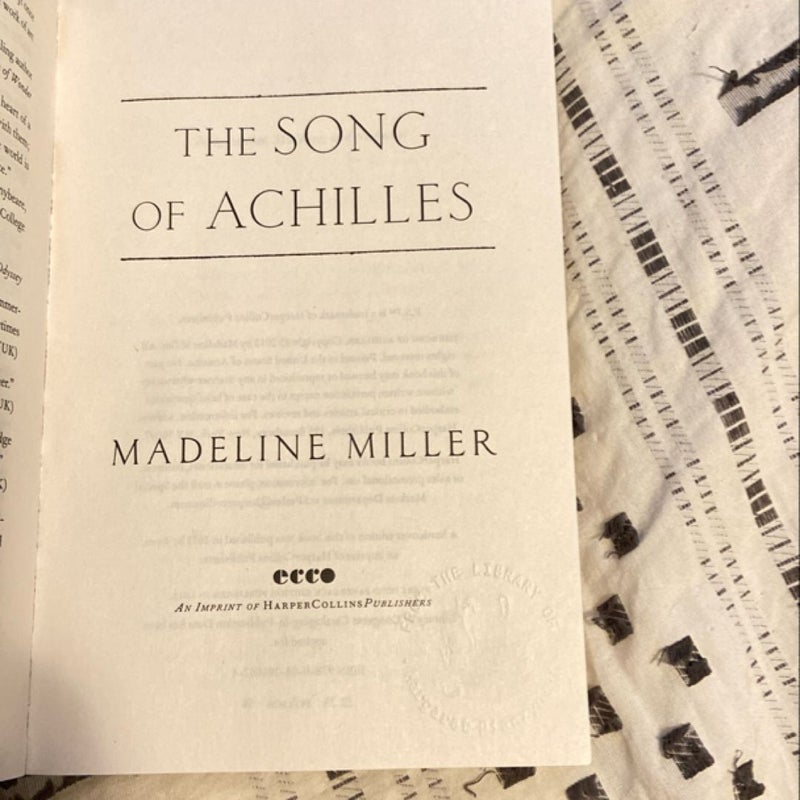 The Song of Achilles