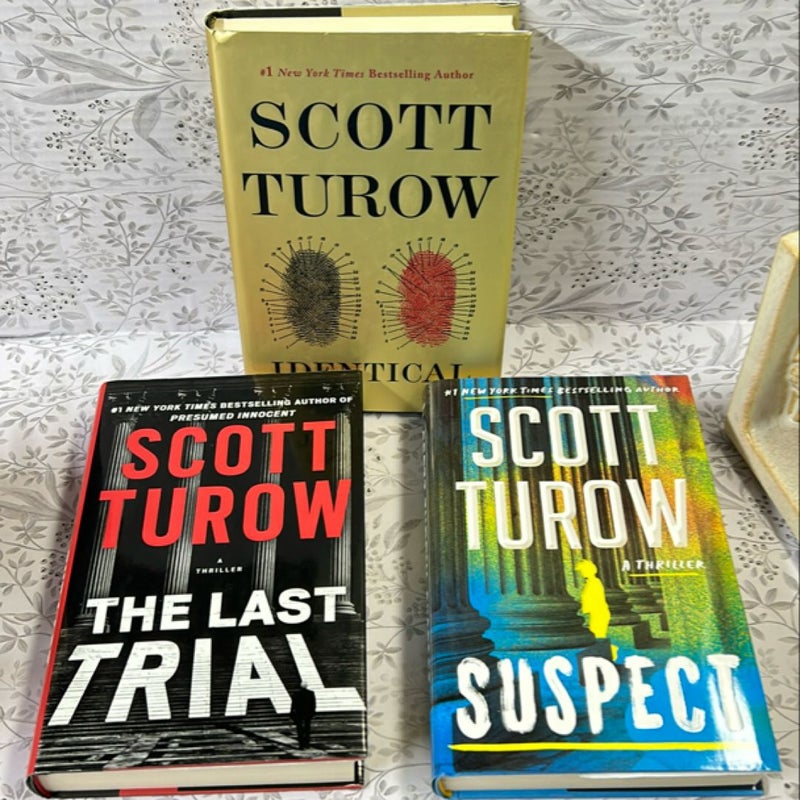 Scott Turow 3 Hardcover Bundle 