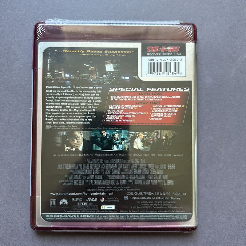 Mission Impossible DVD