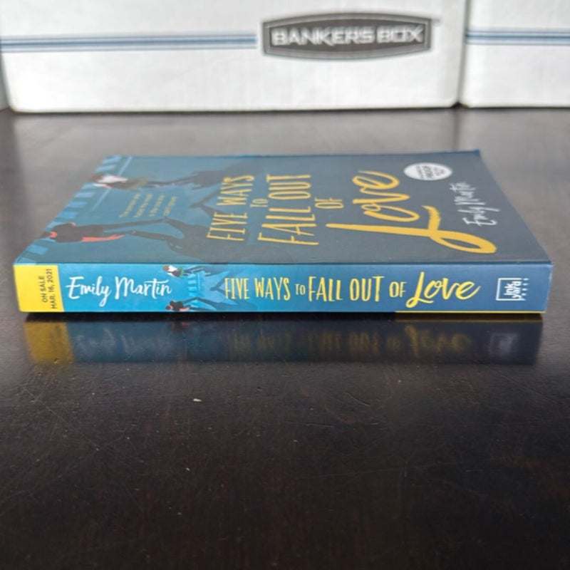 Five Ways to Fall Out of Love