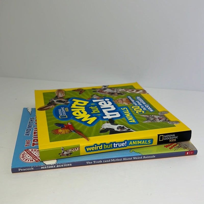 Weird Facts (2 Book) Bundle: Weird But True Animals & The Truth and ...