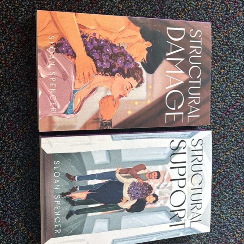 Structural Damage (BOTH BOOKS, BOTH SIGNED)