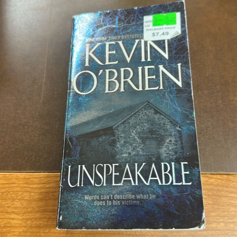 Unspeakable