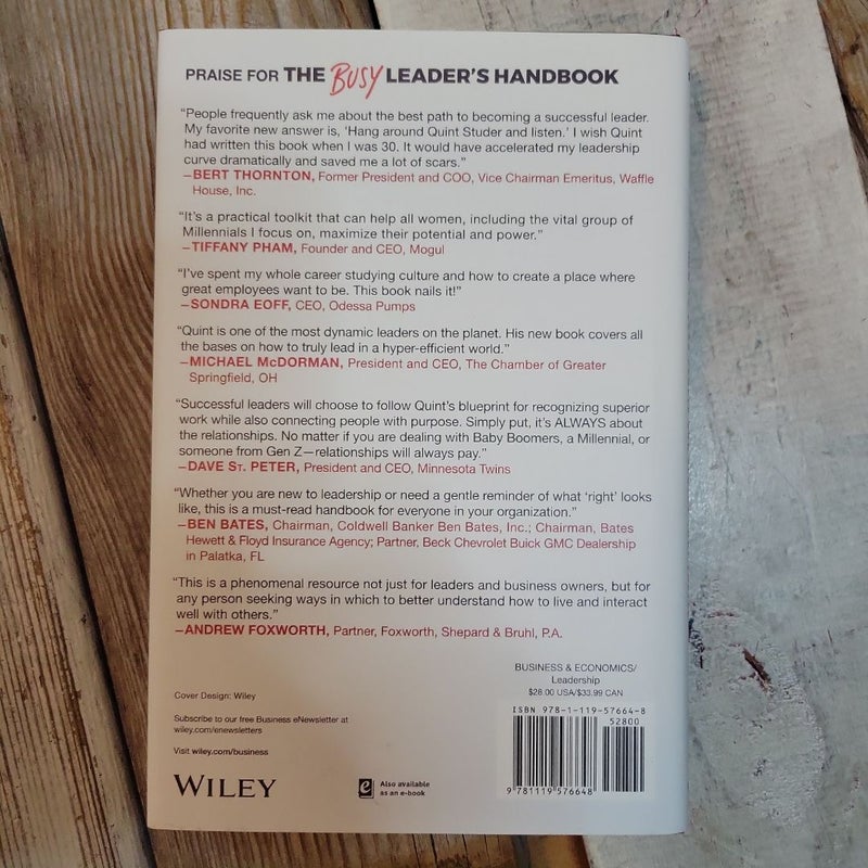 The Busy Leader's Handbook