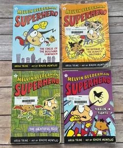 Melvin Beederman Superhero books 1-4 bundle 