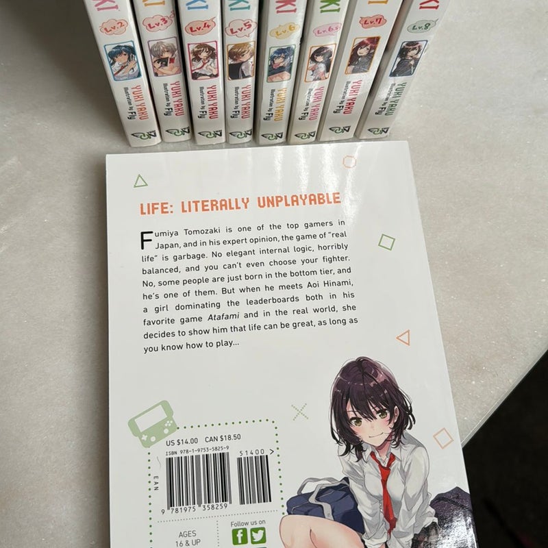 Bottom-Tier Character Tomozaki, Vol. 1-8 (light Novel)