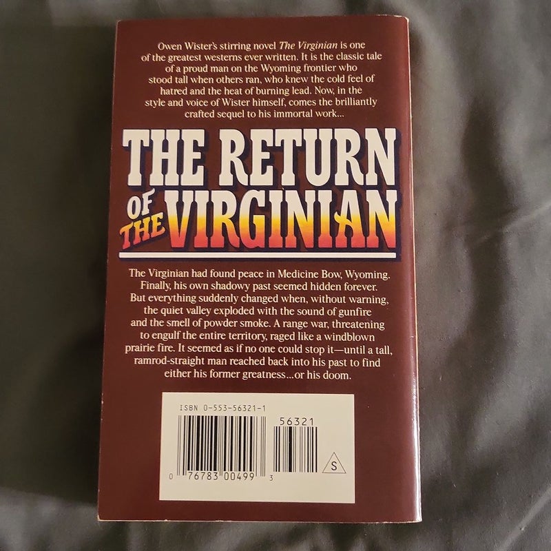 The Return Of The Virginian