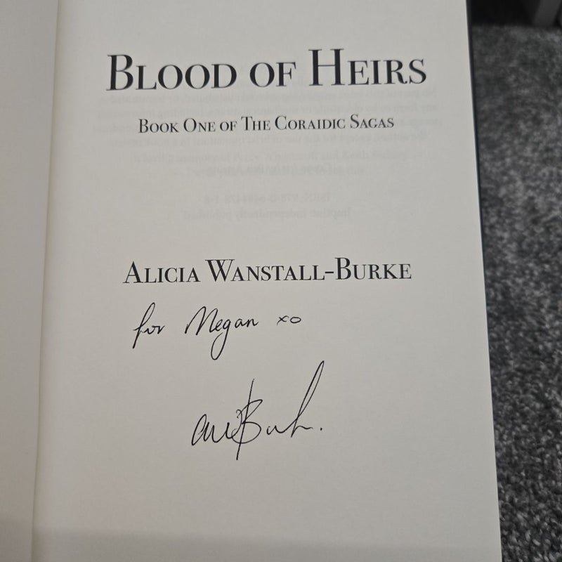 Blood of Heirs (signed)