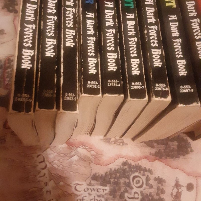 Dark Forces 13 Bantam book lot 