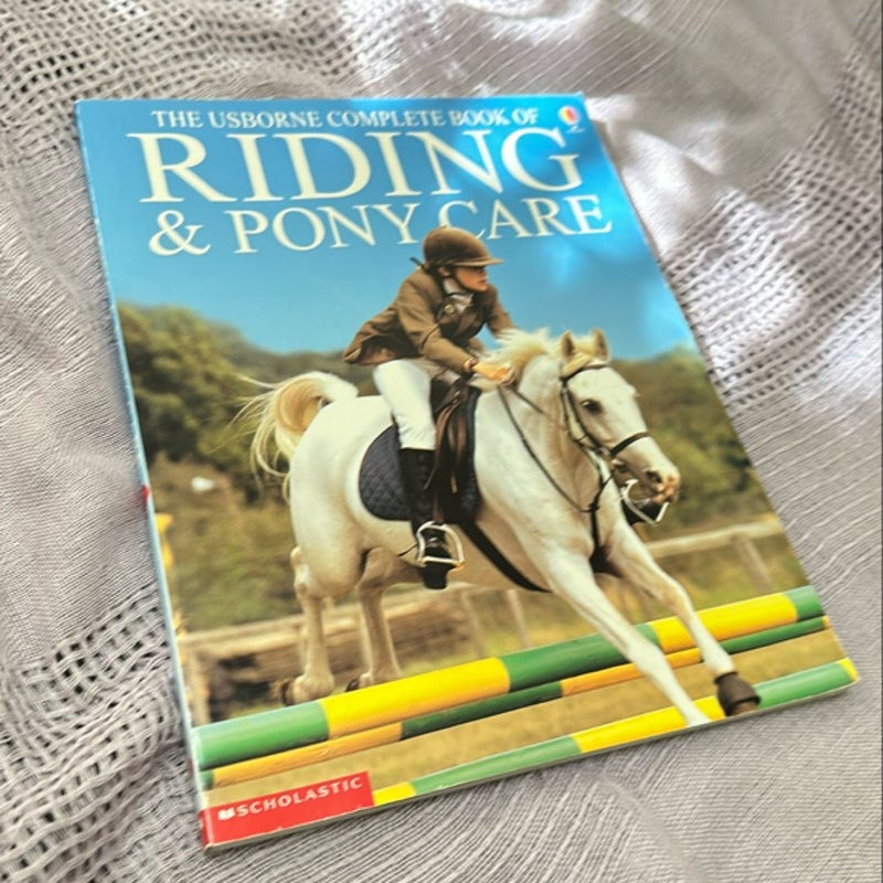 Riding and Pony Care