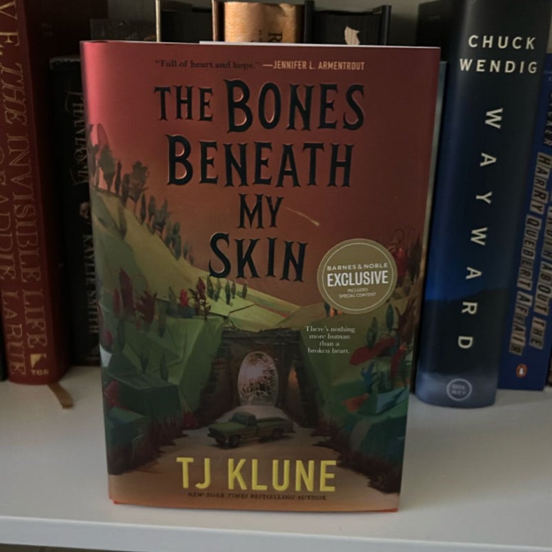 The bones beneath my skin