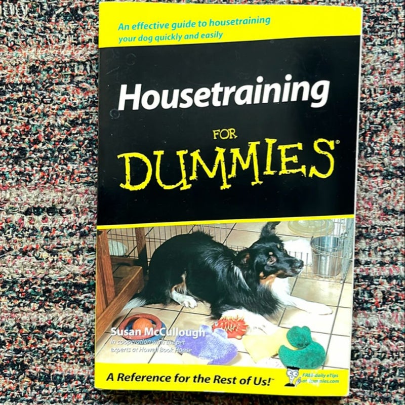 Housetraining for Dummies