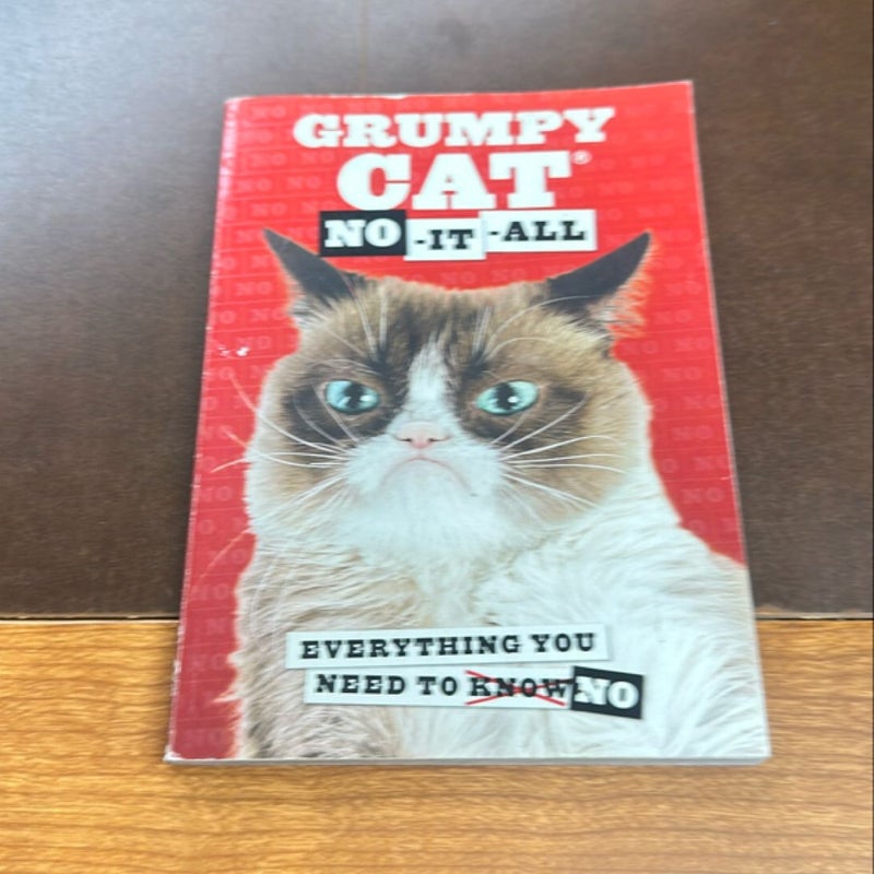 Grumpy cat no it all