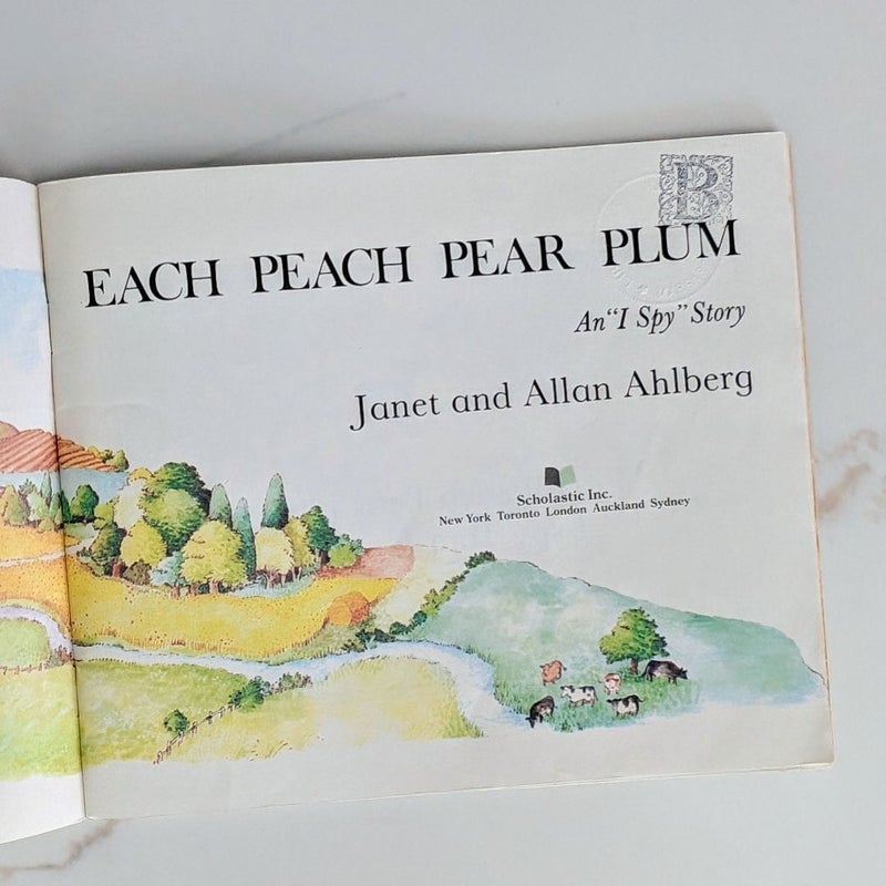 Each Peach Pear Plum