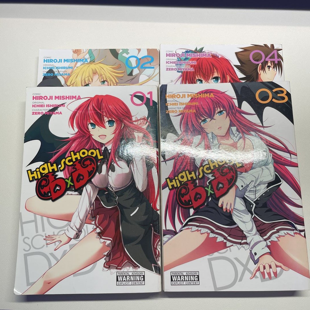 Panini Mangas Brasil - High School DxD #10 – de Hiroji Mishima, Ichiei  Ishibumi e Zero Miyama Série bimestral., Em andamento no Japão com 10  volumes.