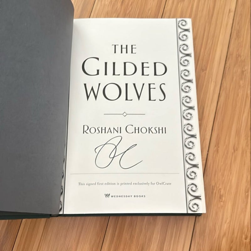 SIGNED the gilded wolves