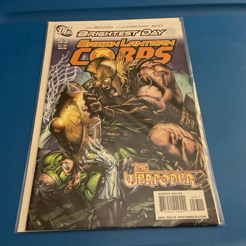 Green Lantern Corps: The Weaponer #53-57 (2010DC) 