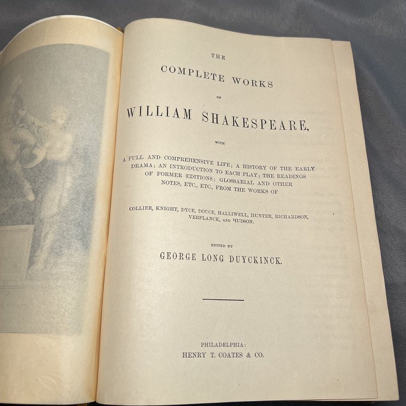 Shakespeare, Poetical Works