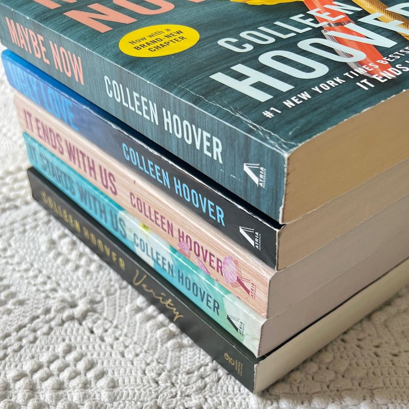 Colleen Hoover 5 Book BUNDLE 