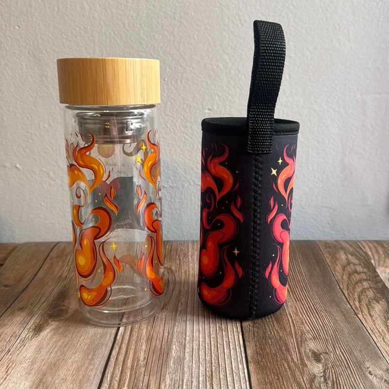 Illumicrate Tea Glass Bottle Infuser 