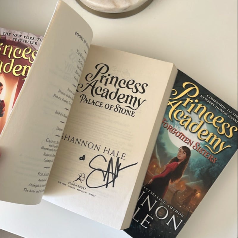 Princess Academy SIGNED BUNDLE