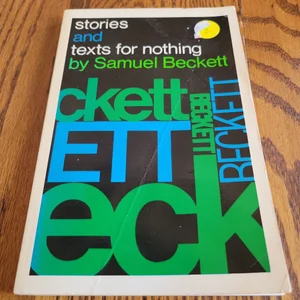Stories and Texts for Nothing