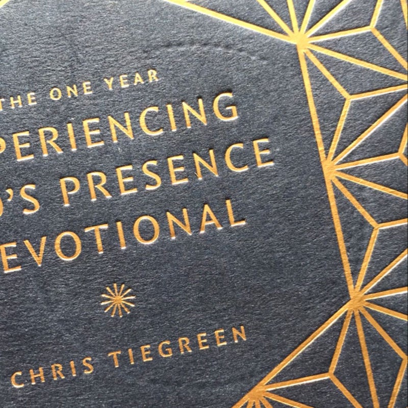 The One Year Experiencing God's Presence Devotional