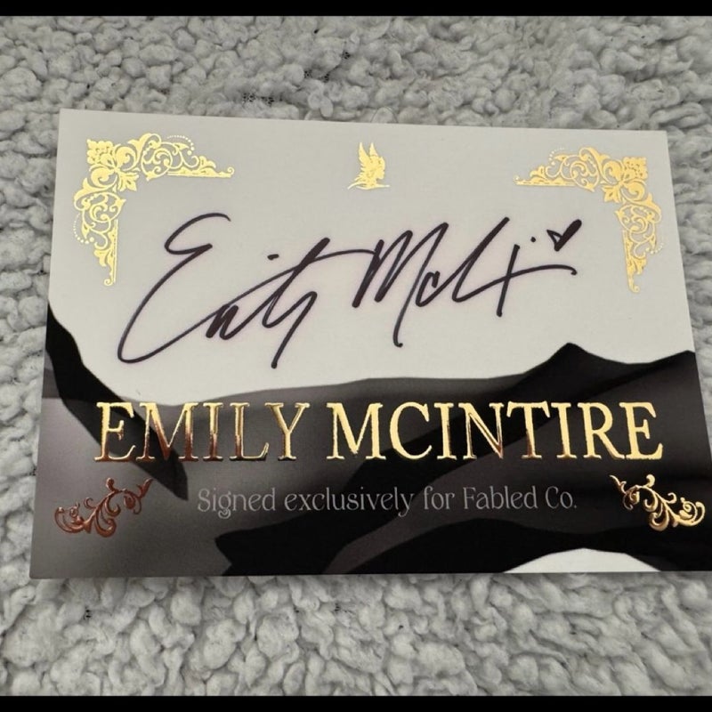 Fabled Emily Mcintire Never After Set