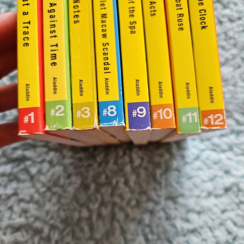 Nancy Drew: Girl Detective (books 1-3, 8-12)