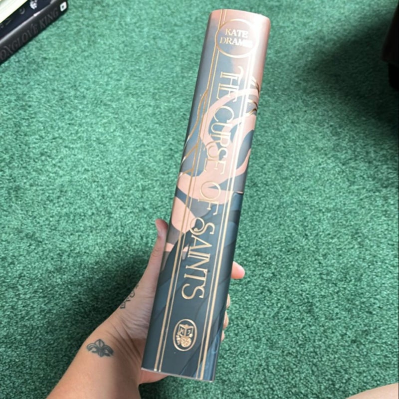 Fairyloot The Curse of Saints SIGNED