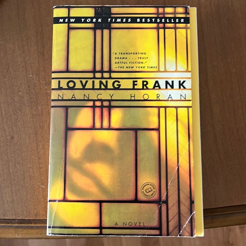 Loving Frank Nancy Horan 