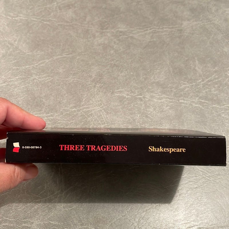Three Tragedies William Shakespeare 