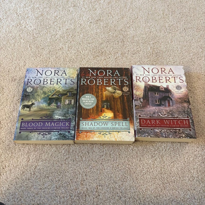 Nora Roberts Cousins o'Dwyer Trilogy Boxed Set